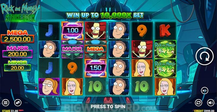 Slot Rick dan Morty Strike Back